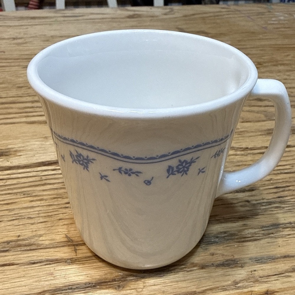 Morning Blue (Corelle) by CORNING CORELLE‎ MUG Discontinued 3 1/2"